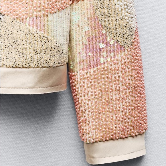 ZARA Beads & Pearls Jacket - Price Firm - Picture 10 of 16